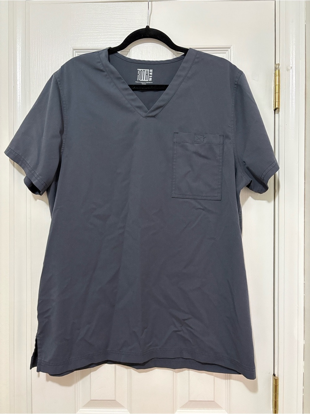 Men’s dark grey Scrub Top